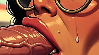 Ai Art Mature Blowjobs