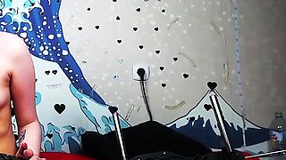 Small tit girl Georgia Jones masturbating in panties