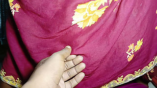 Desi Real Homemade Squeezing the Breasts