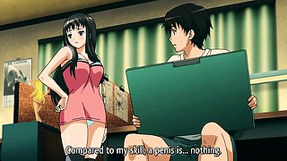 Big Boobed Beauty Loves To Draw While Fucking A Big Cock