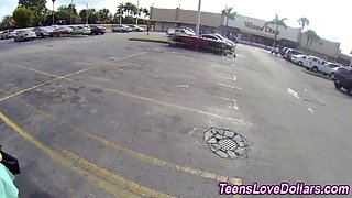 Teen amateur rails rod