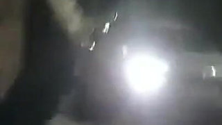 Mel Showing off on the Side of the Road 09