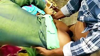 Desi Indian Bhabhi First Time Real Test - Amazing Homemade Chudai Video in Doggy Style