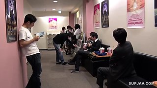 Angel RIvas having the finger group sex onto tthat guy ring