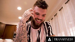 A Monster Cock Stud Lands Between Erica Cherry and Gracie Jane for a Hard Sandwich Fuck