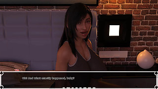 Tifa's Dark Heaven: Asian with Big Tits and Ass Got Creampied by BBC While Her Cuck Man Watch and Jerks off Ep. 46