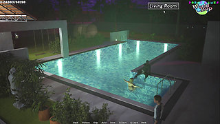 Shadows of Desire by Shamandev - Visit to the Whorehouse, Cute Blonde Eats a Huge BBC 75