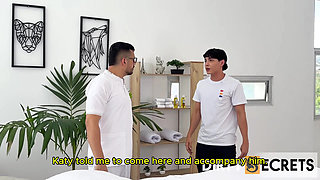 I AM SO HORNY THAT I GO TO THE SPA, TRY TO SEDUCE THE OWNER BUT HE IS AN IDIOT, SO I FUCK HIS HOT EMPLOYEE.