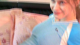 Party teen blowjob cumshot