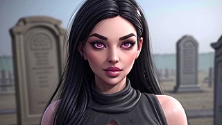 Goth Inspired Hentai Woman (slideshow)