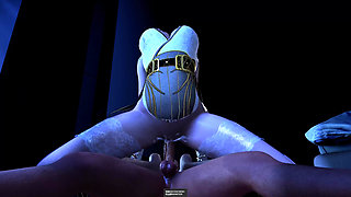 3D Hot Asian Slut Cosplay Model Cheating with Big Dick