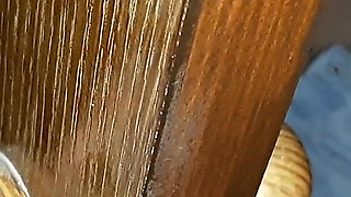 I Heard Moans From the Toilet and Spied on My Stepsister