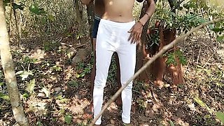 Hot Indian College Girl Gets Hardcore Face Fuck From Teacher After Class - Outdoor Sex
