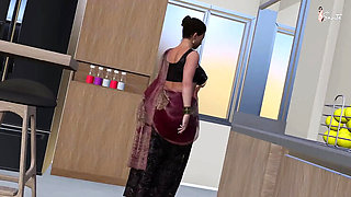 Your Savita Bhabhi Rough Bathroom Sex with Hindi Audio HD Nude