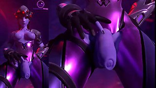 A compilation of shemale cocks dangling in hot overwatch 3d