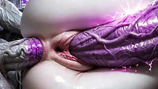 AI Dungeon Sluts 66: Elizabeth Vampire Queen Part 5 - Blonde Teen Gets DPed by Monster Cock