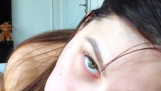 Amateur Wife Full Eye Contact Blowjob Cum Swallow