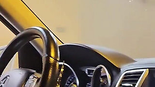 She Takes My Cock in Her Hand While We're Stuck in Traffic on the Highway