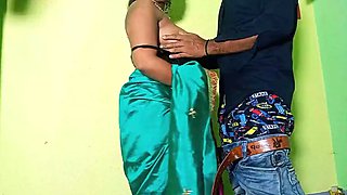 Karwa Chauth Special Bengali Married Couple First Sex and had a blowjob in the bedroom with Clear Hindi Audio