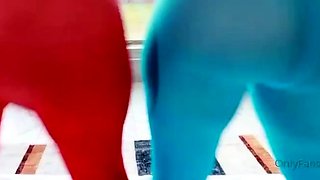 Persistent natural tits Bambi Doe masturbating Exposed