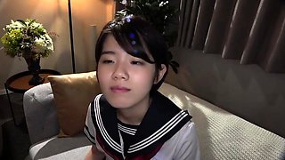 Asian japanese teen with outdoors