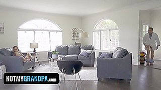 Filthy Rich And Alexia Anders In Naughty Teen 18+ Lets Perv Step Grandpa Play With Her Perfect Body