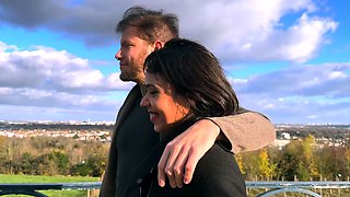 Doggystyle hardcore in the bathtub with a babe