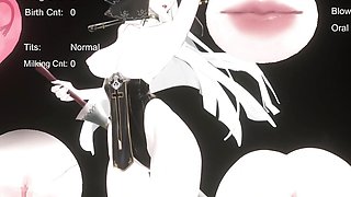 Sexy Young Hot Asian Plays ThornSin Monster Breeding Game Hentai Gameplay Gamer Girl