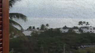 On the Beach I Filmed My Stepmother's Delicious Hairy Pussy and She Happily Showed It off