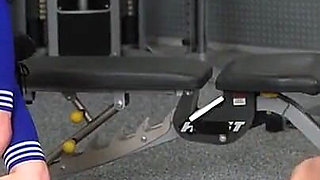 Pervy Stepdads Work Out Their Dicks by Stretching Their Hot Stepdaughters in the Gym