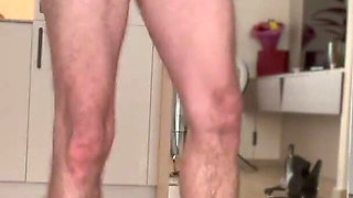 Goddess Bella Rae Mercilessly Busting Balls of Her Slave!