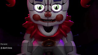 FUCKING CIRCUS BABY AND BALLORA UNTIL THEY DEACTIVATE! - Five Lustful Nights (Ft. Gumi)