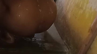 Tamil Girl Was Taking Bath in My Stepmother's Bathroom and I Secretly Took a Video