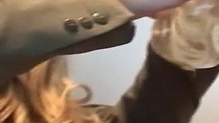 Slave Licks Piss and Feet of MILF Slut