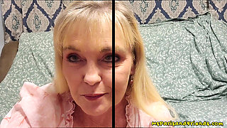 Just Her Panties and Her Fingers Make Her Cunt Explode