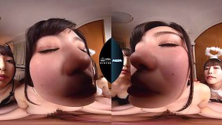 Angels and Demons part3: Cowgirl, Stripchat  Japanese VR Porn