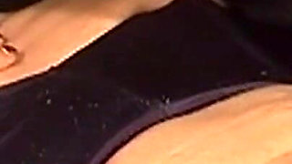 Mature Brunette MILF Gets Her Face Drenched in Cum