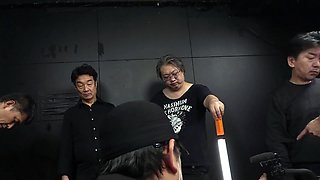 Japanese school girls group sex