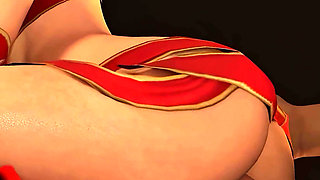 Aerith Xmas Gift: Blowjob & Missionary - Final Fantasy 7 3D Animation