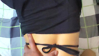 How rich my stepfather penetrates me, I love it