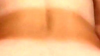 Mature Fucks with Her Pussy and Asshole and Receives an Anal Creampie