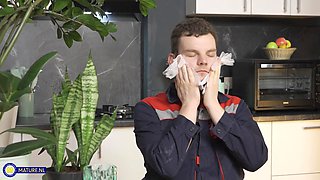 Getting My Big Tit 50 Year Old Stepmom Sin Lady Lola Wet By Giving Her Exactly What She Needs