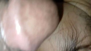 When my Stepsister was lying down, I caressed her pussy for a long time and then fucked her