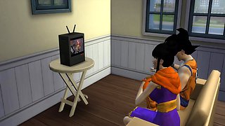 Dragon Ball Pornography Epi 42 Milk Fuckslut Wifey Porked By Vegeta While Conversing On The Smartphone With Her Hubby Goku Netorare Manga porn