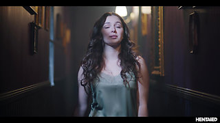 Leana Lovings Monster Fucked - Cute Nerdy Girl Gets Her Pussy Wrecked by Toilet Hentai Anime Monster