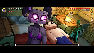 Minecraft Horny Craft (Shadik) - Part 63-64 - The Finale But Threesome By LoveSkySan69