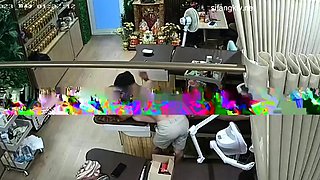 Amateur Asian whore banged on cam