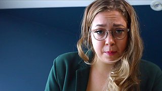 Whored Out Office Sissy - Pegging POV with Elle Eros