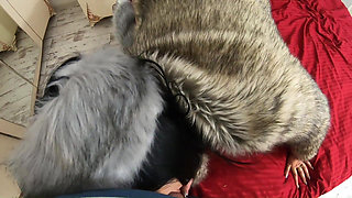 Milfycalla Compilation - Fetish Sex, Blow-jobs and Rough Sex While Wearing Sexy Fur Coats -3-