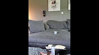 Blonde in stockings foot fetish and pussy pounding